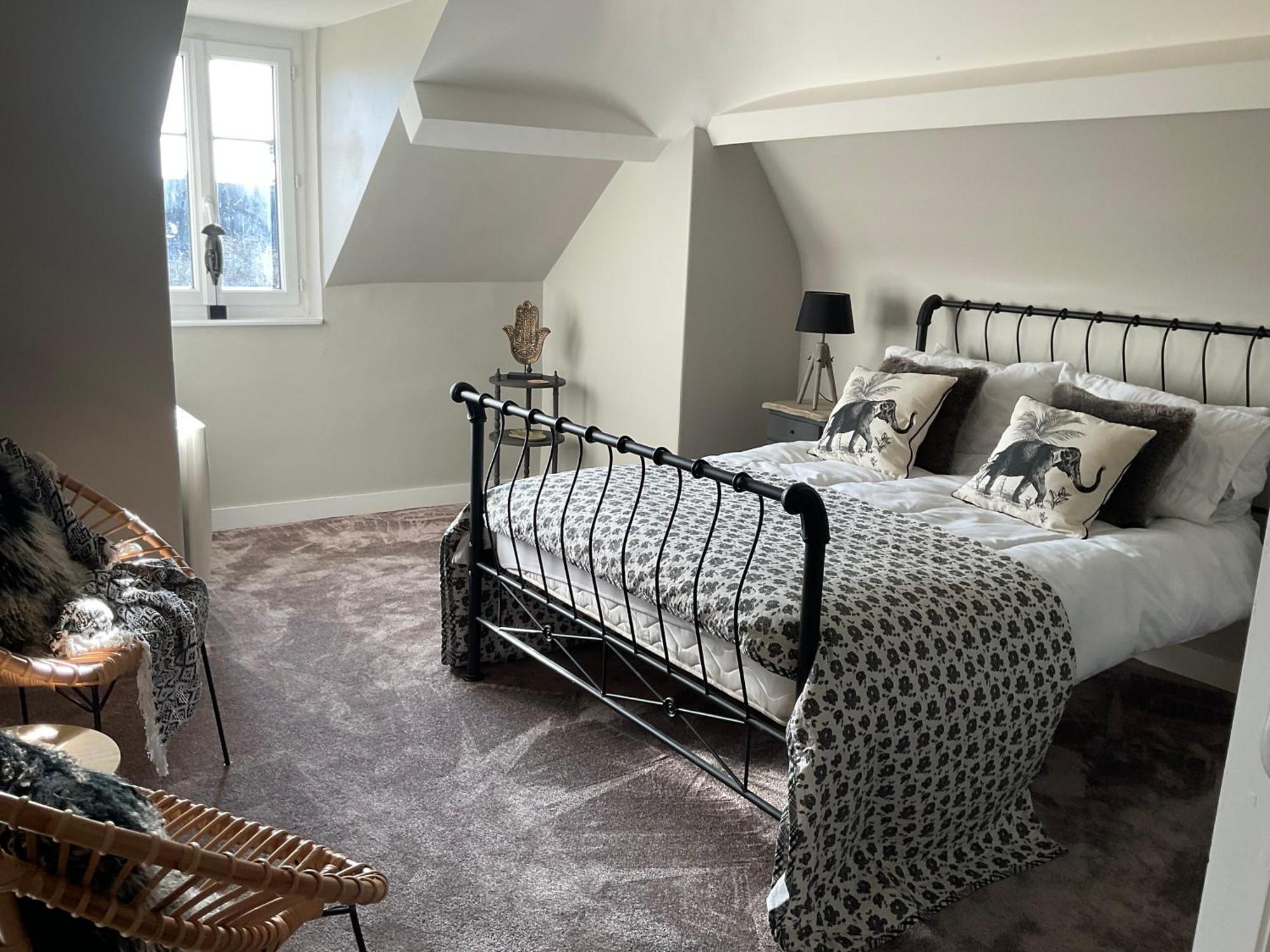 Le Bourg Bed and Breakfast Asnieres-en-Bessin Eksteriør billede